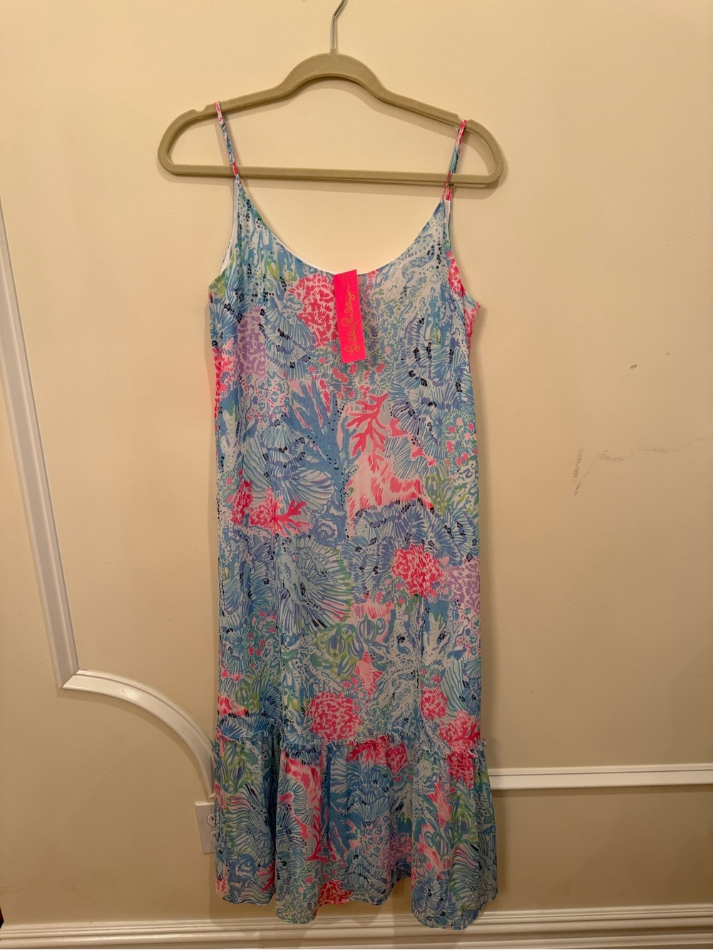 Lilly Pulitzer Multi-Color Floral Maxi Dress